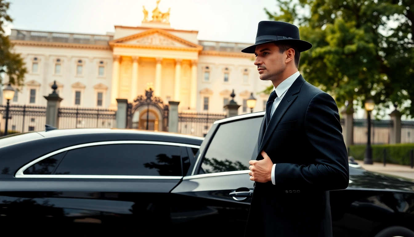 Experience premium chauffeur service london with professional drivers and luxury vehicles in a prestigious setting.