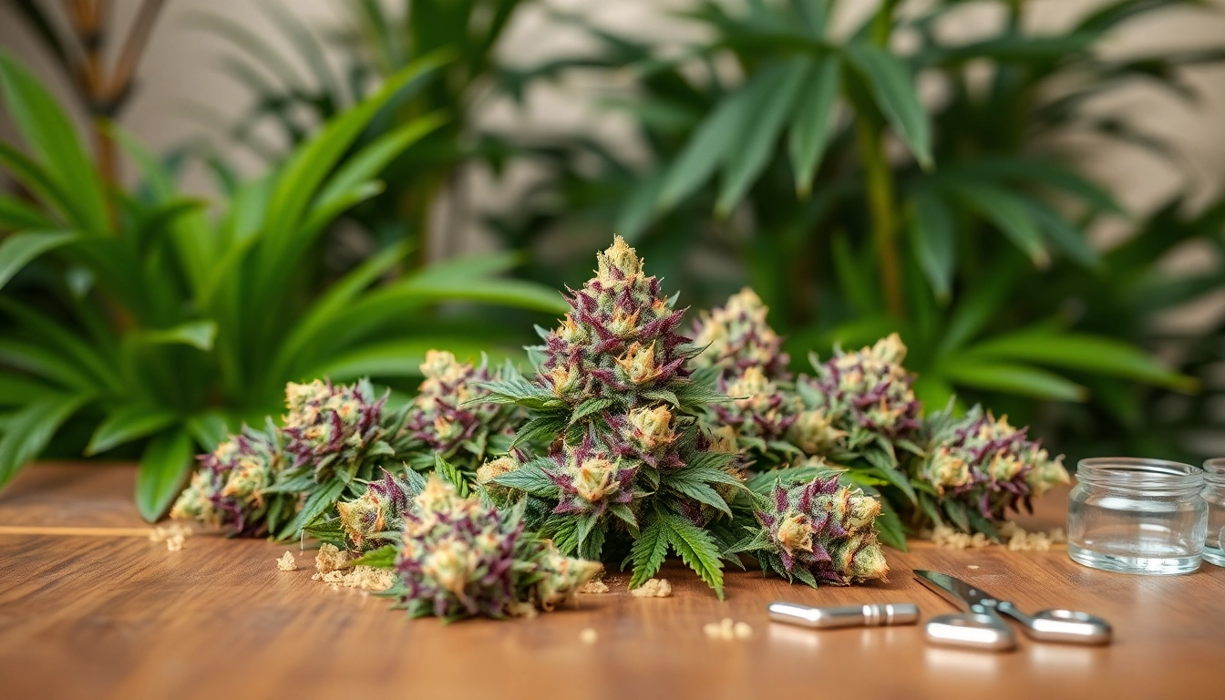 Admire the vibrant miami runtz strain cannabis buds with rich colors and textures.
